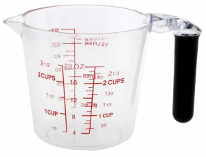 Kitchen measuring cup