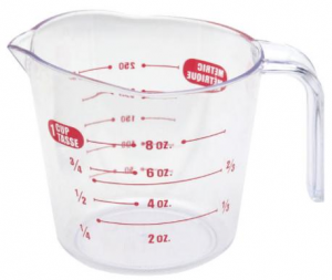 Kitchen measuring cup
